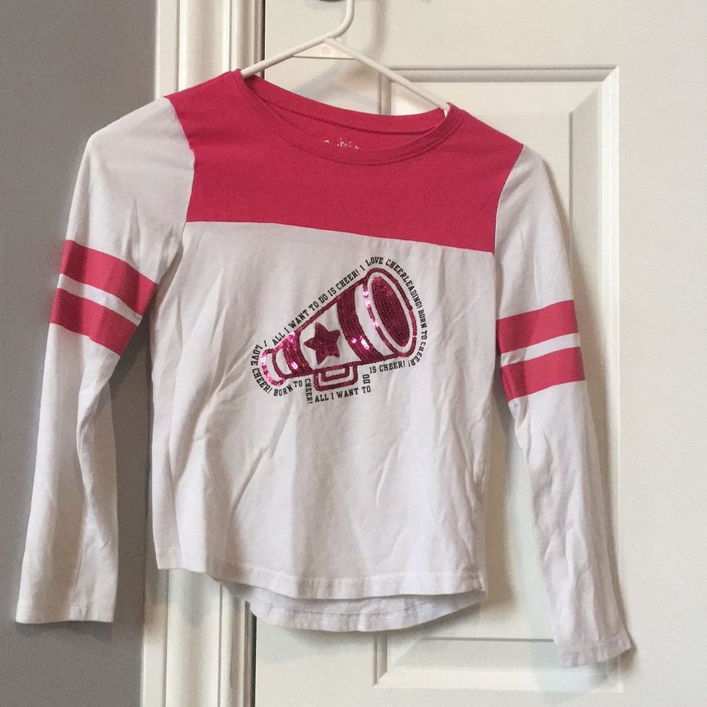 Justice cheer shirt
